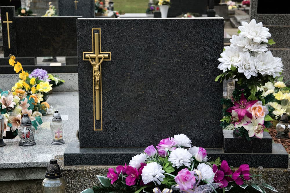 Lápidas funerarias en O Porriño